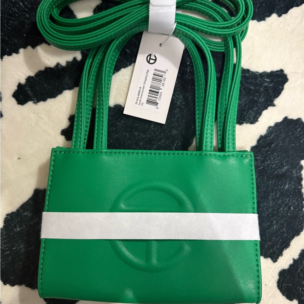 Telfar Green Mini Shopping Bag - Picture 4 of 7
